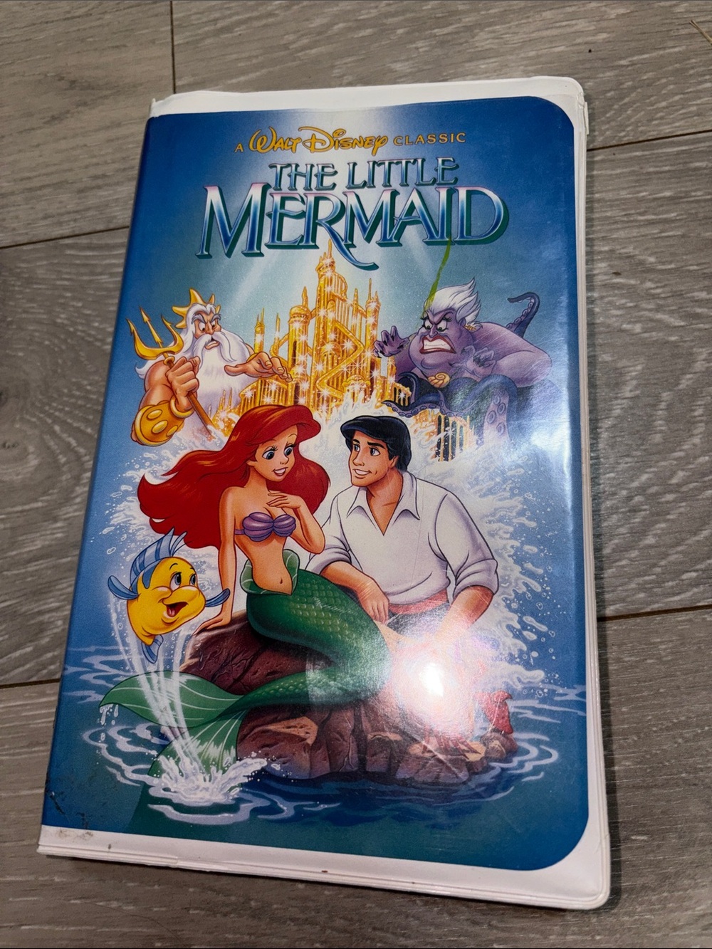 Walt Disney The Little Mermaid VHS Sleeve - Ariel & Prince Eric